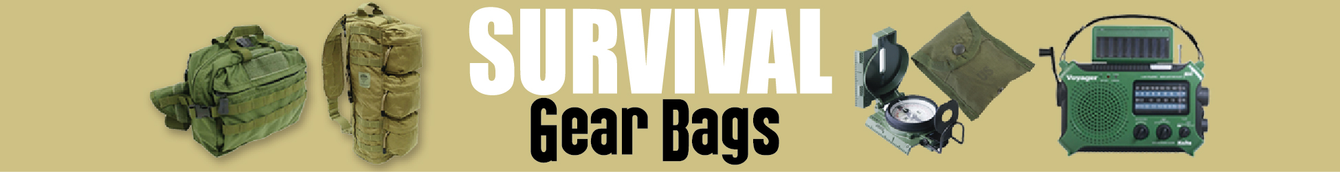 Survival Gear Bags